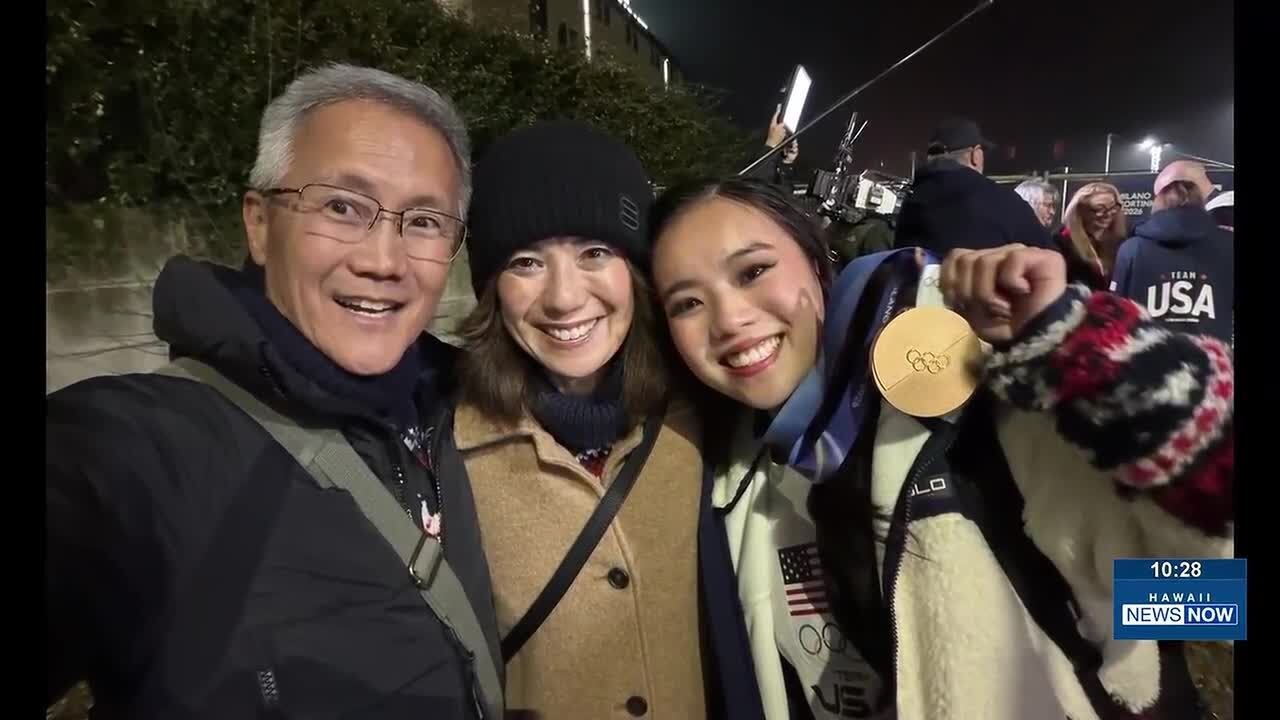 Winter Olympic figure skater Ellie Kam’s Hawaii connection