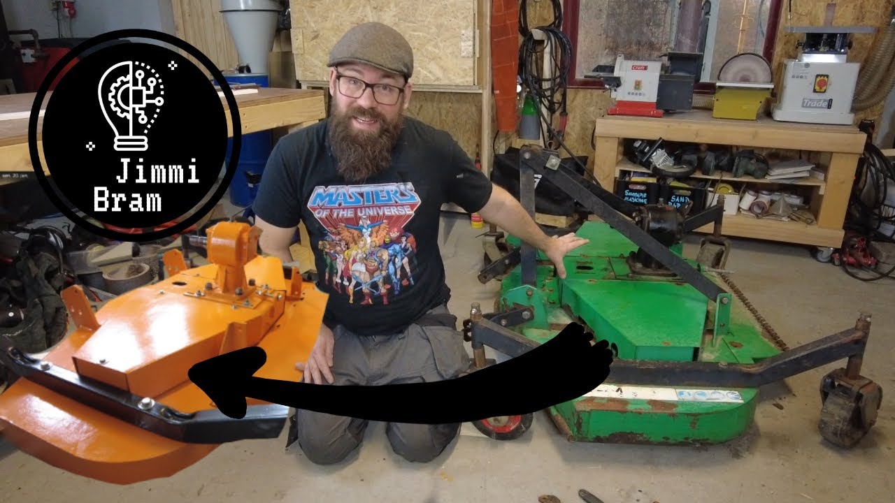 Unplanned finish mower repair and total restoration
