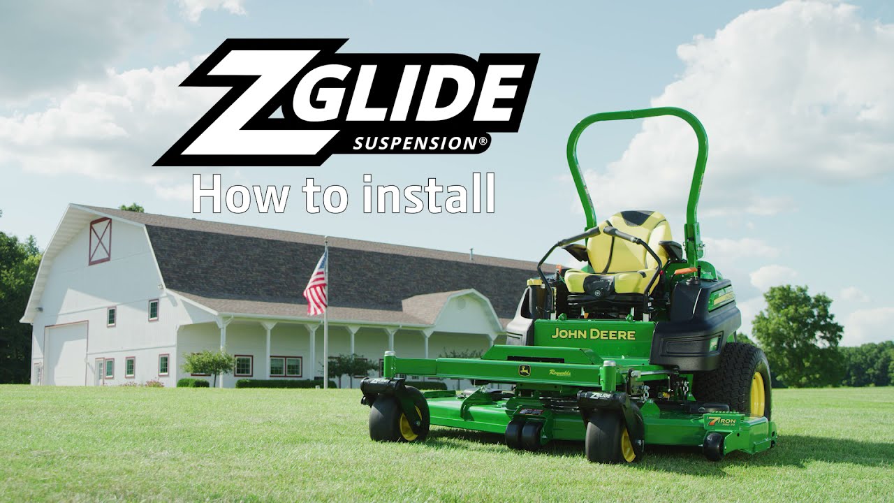 How to Install ZGlide Suspension on a John Deere Z997 Commercial ZTrak