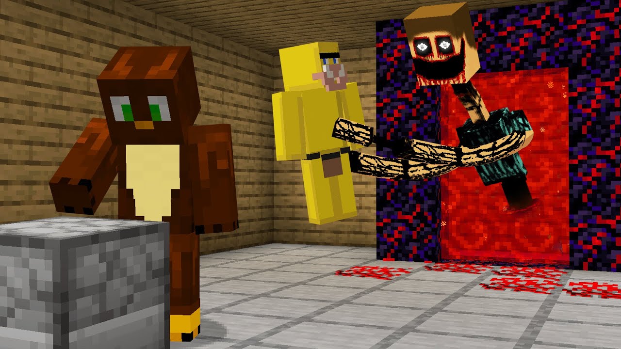 Hunted by Minecraft's Most Disturbing HORROR Mod