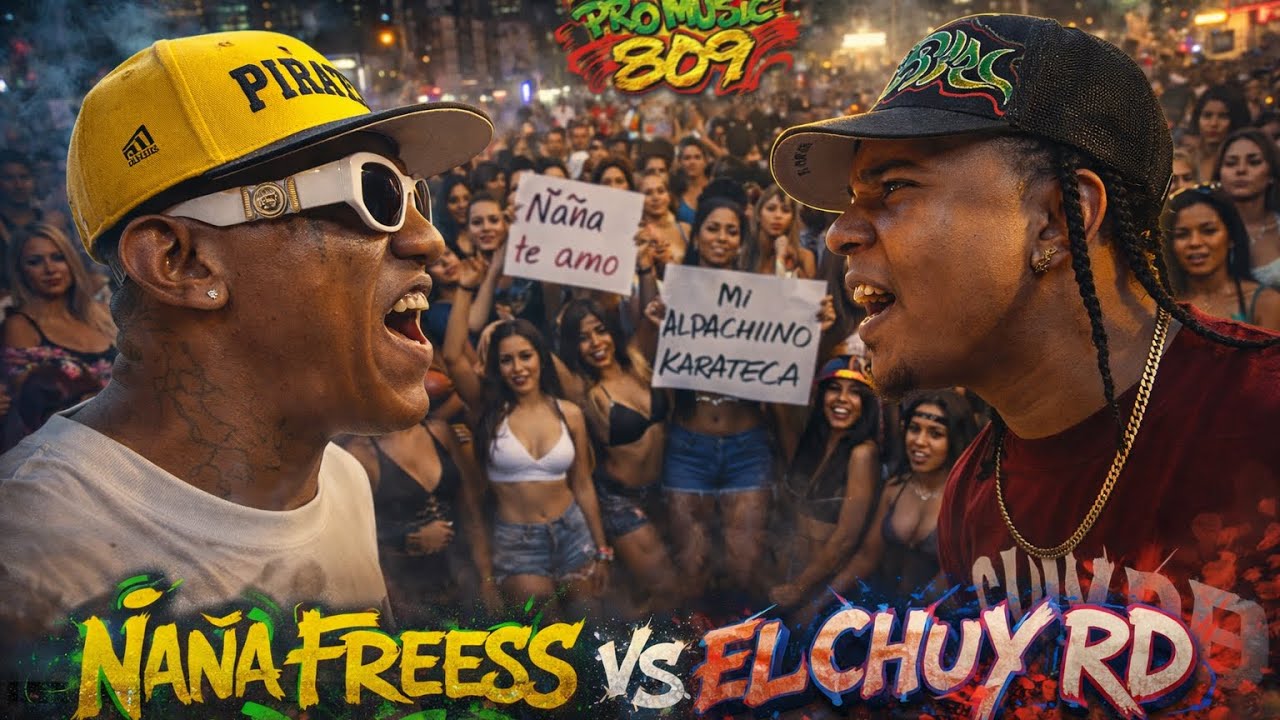 🔥 LA CALLE SE VOLVIO LOCA / Ñaña Freess vs El Chuy RD 😂freestyle, calle y pecado