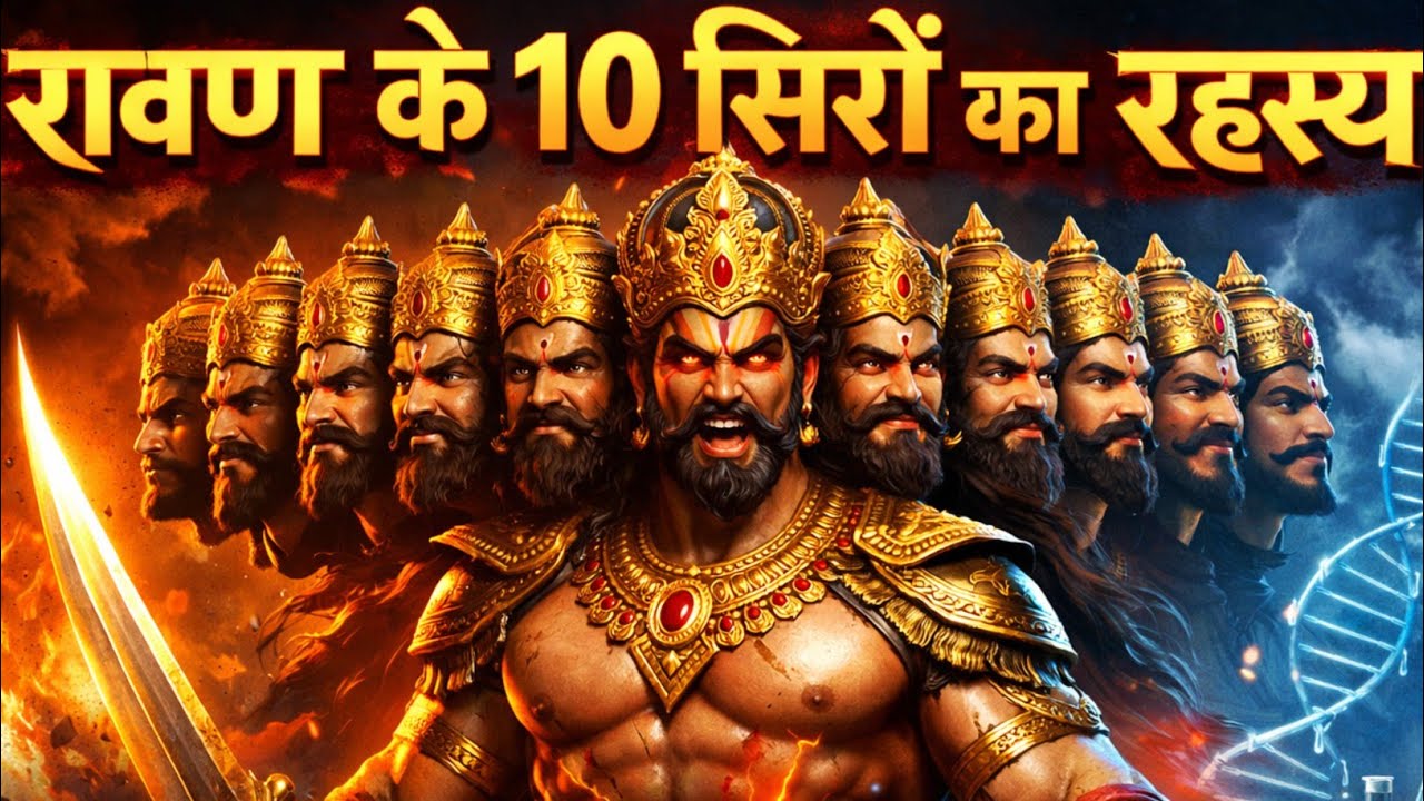 Ravan ke 10 sir ka rahasya रावण: विद्वान, भक्त और अहंकार – 10 सिरों का रहस्य😱🤔🙏