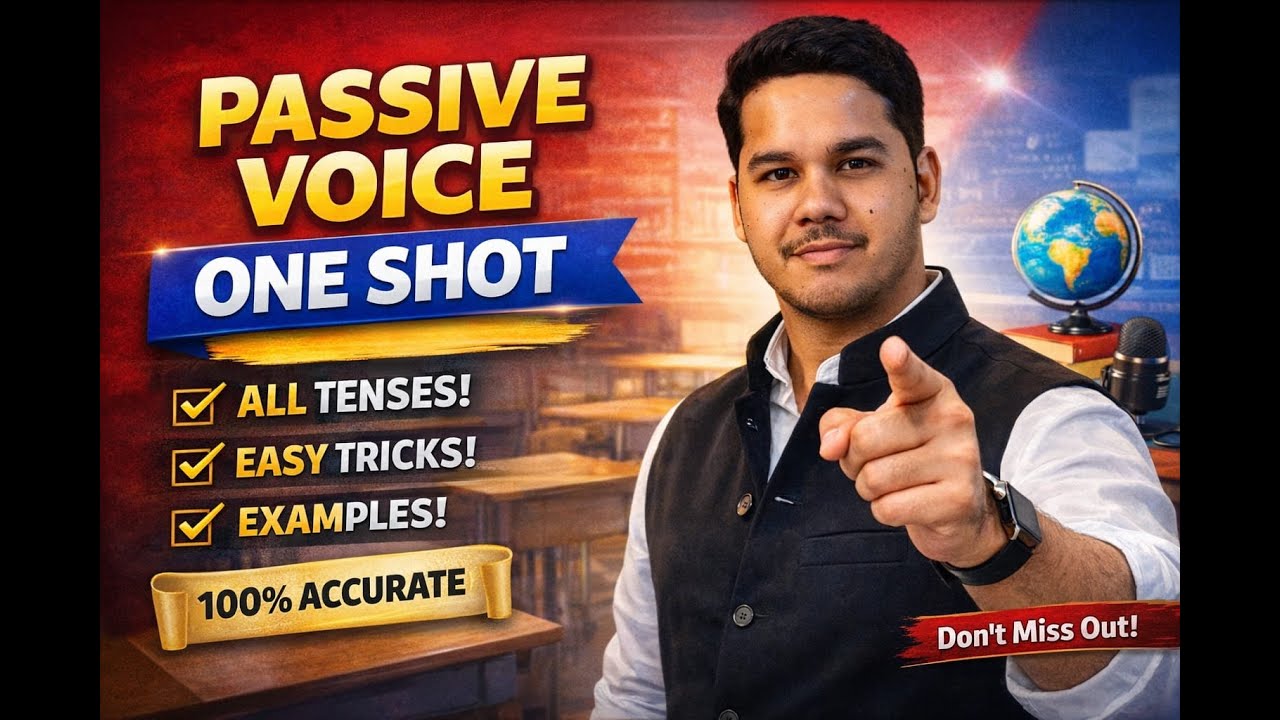Complete Passive voice one shot