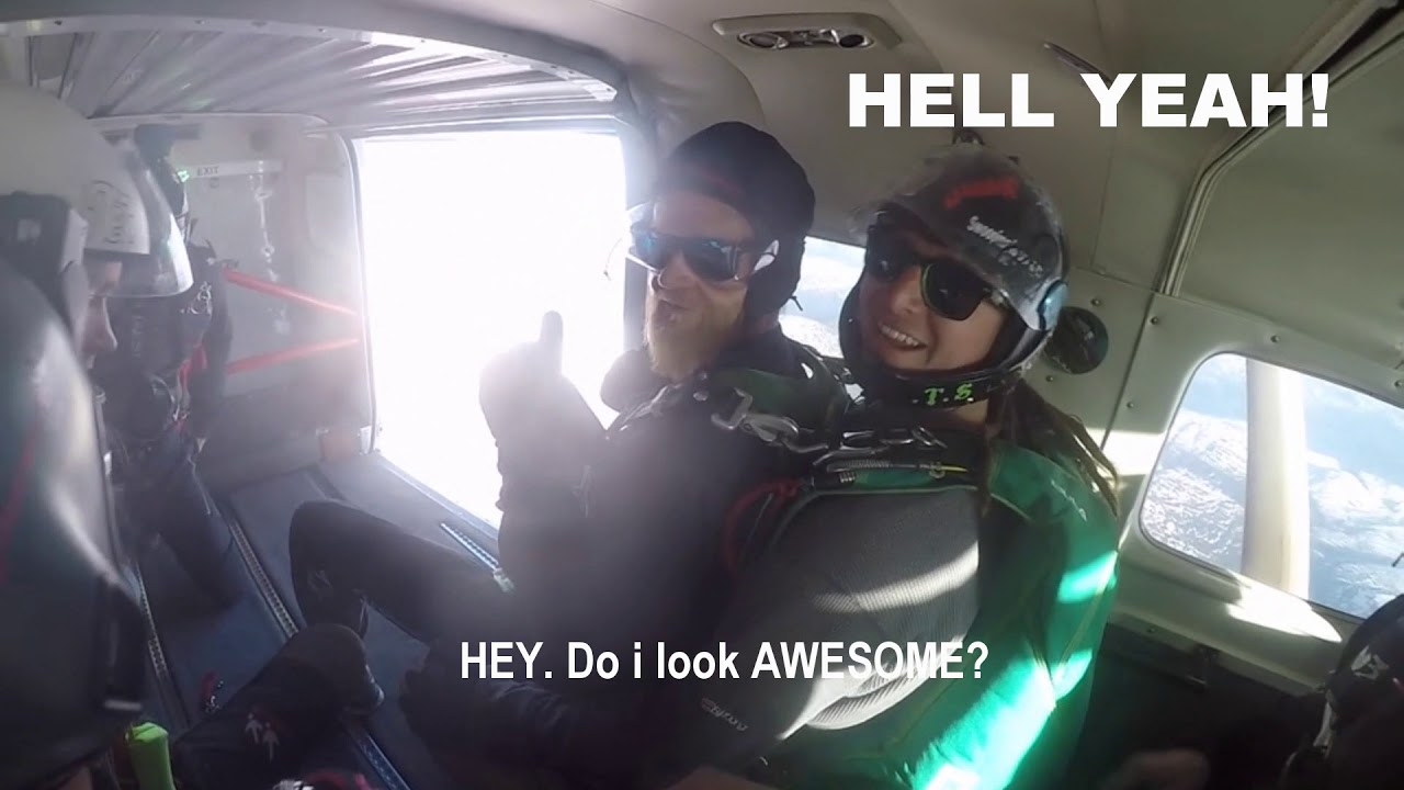 Epic Tandem Skydive Voss
