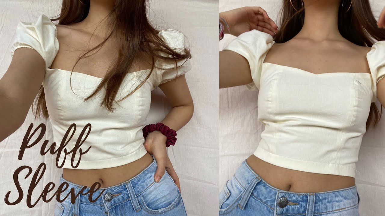 Cómo Hacer Una Blusa PUFF SLEEVE - DIY
