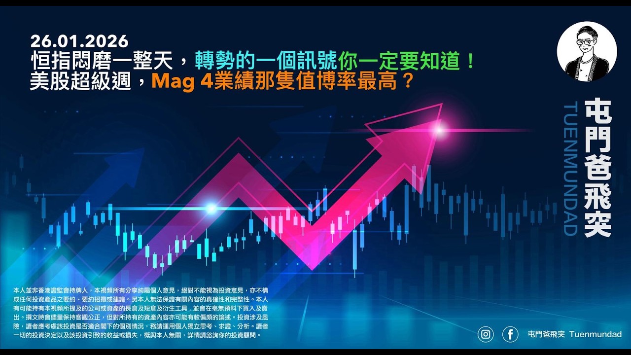變盤倒數！恆指步入『第 18 週』關鍵時刻！農曆年前必有大行情？揭秘一個確認轉勢的『終極成交信號』！