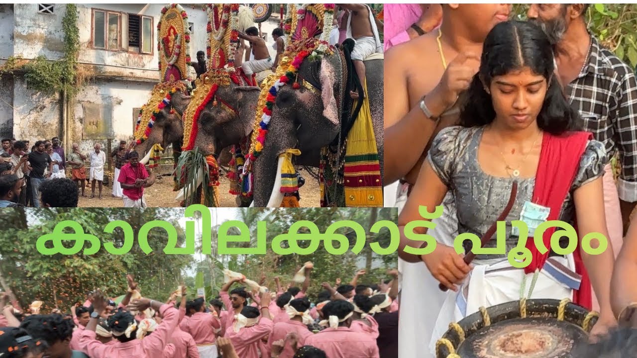 കാവിലക്കാട് പൂരം 2026/kavilakad pooram /dudus midea/