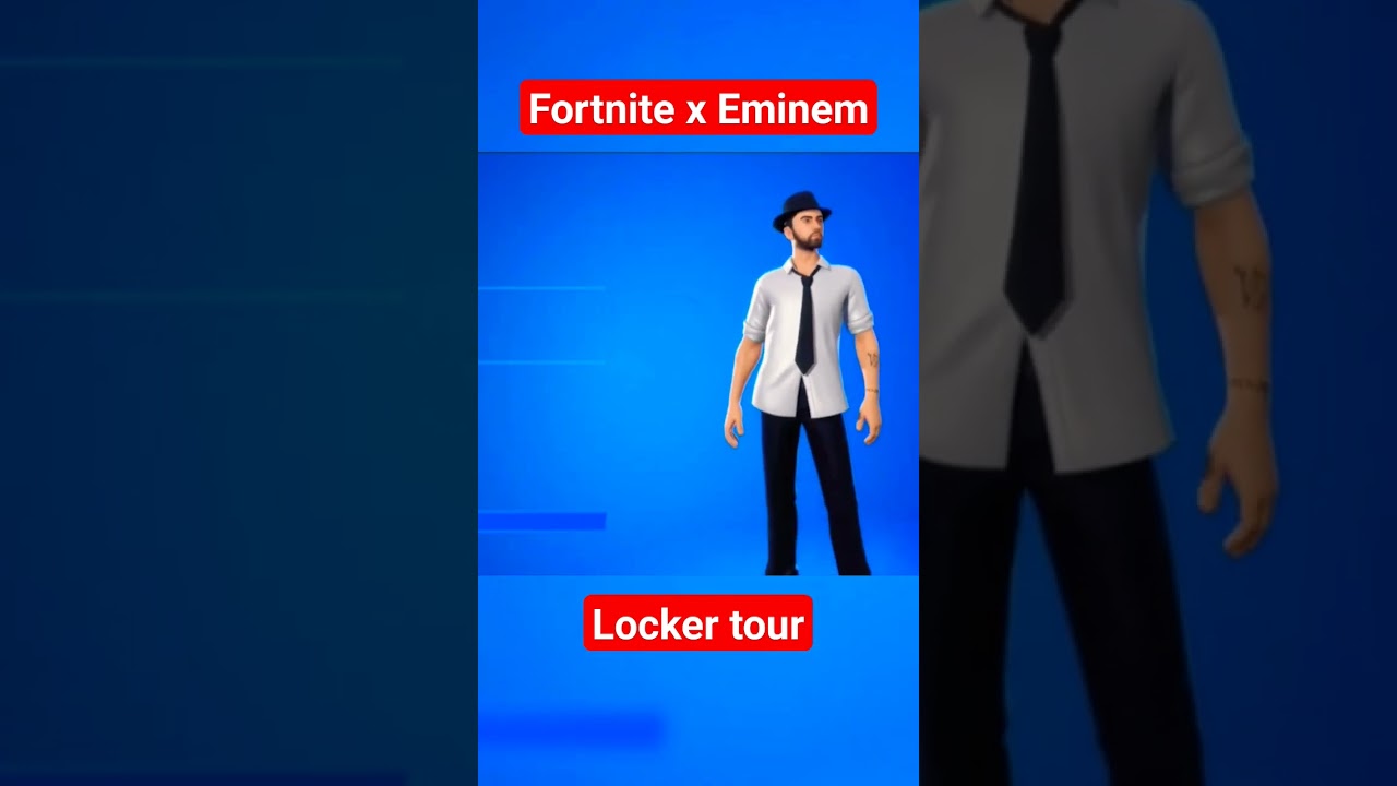 Eminem Fortnite Locker Tour - All items 