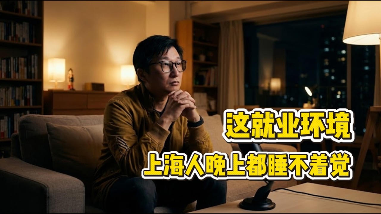 上海中产观察：焦虑失眠，名校找不到工作的今年比比皆是，刀哥连麦体制内女观众聊聊上海人现状