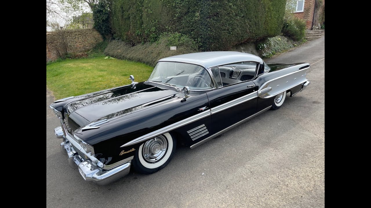 1958 Pontiac Bonneville Sport Coupe Lowrider Air Ride