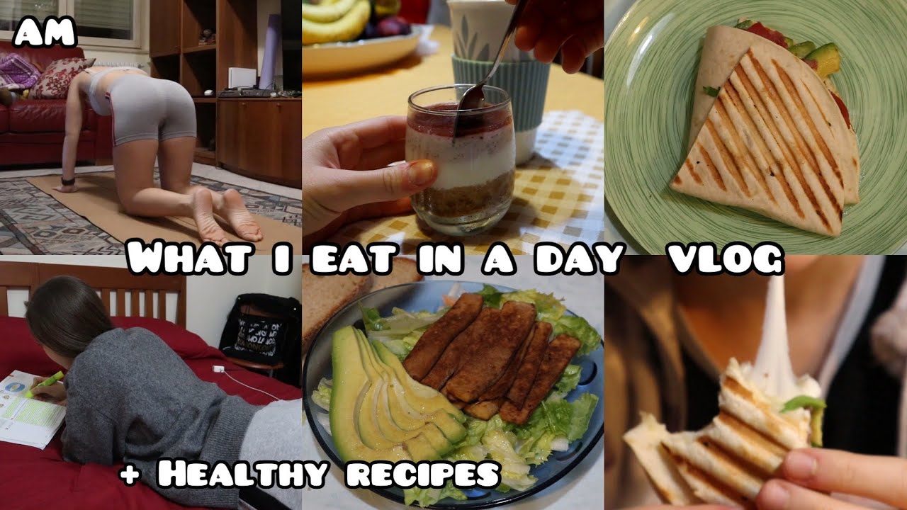WHAT I EAT IN A DAY | healthy recipes, prozis unbozing | AM
