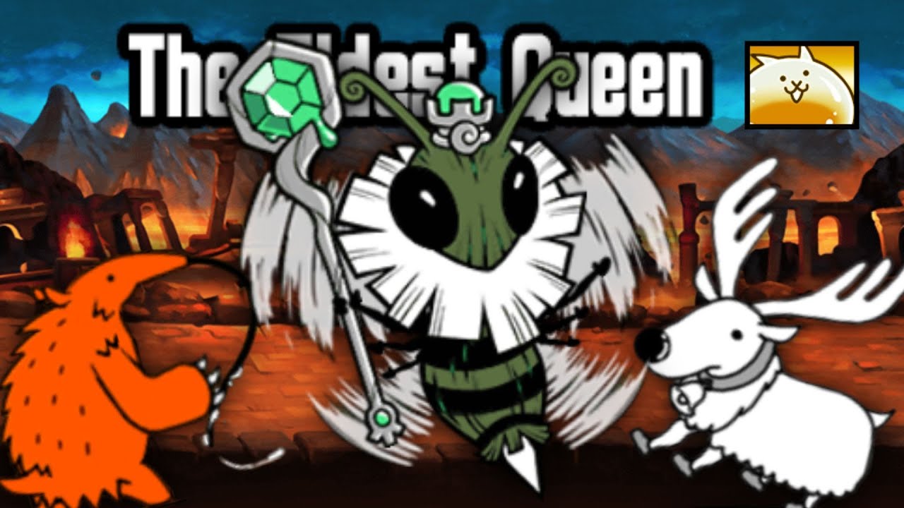 The Battle Cats | I'll Big Bug + Be Bee Queen (Merciless) // The Eldest Queen