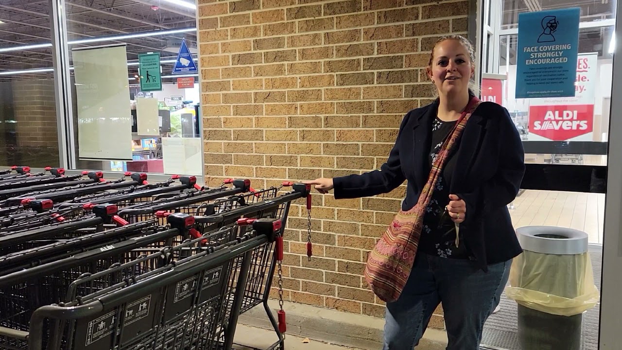 Как легко разблокировать тележку в Aldi | Взламываем систему