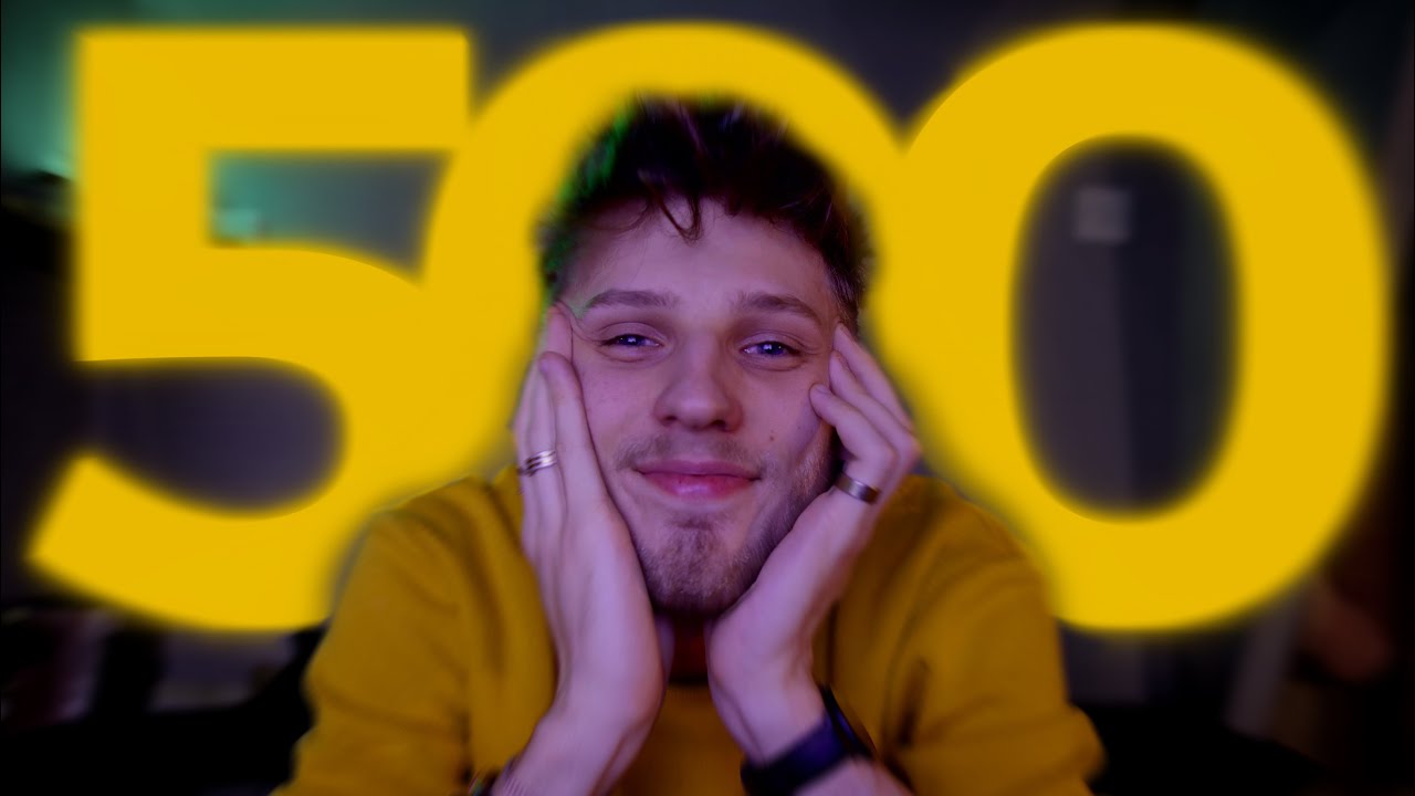 ASMR: FAST and AGGRESSIVE! 500 subscribers update! (Hand sounds, tapping, mic sounds and ramble) ⚡️