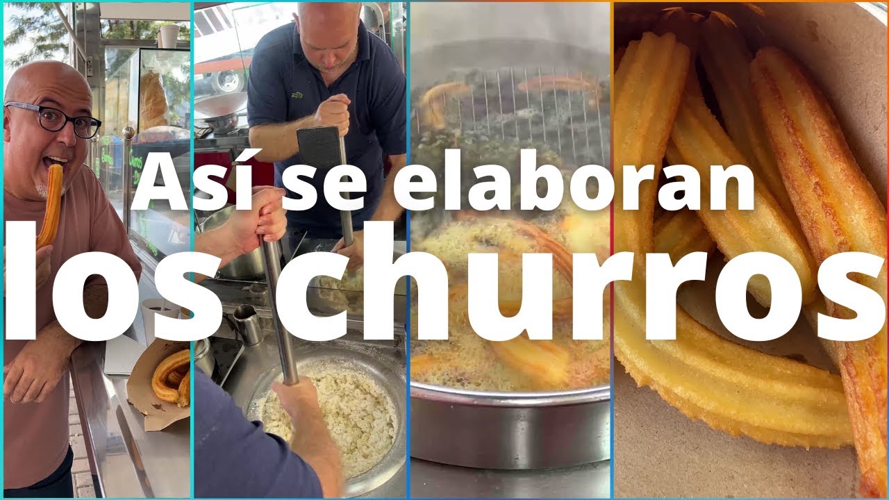 👑Receta artesanal de los auténticos churros 🥖