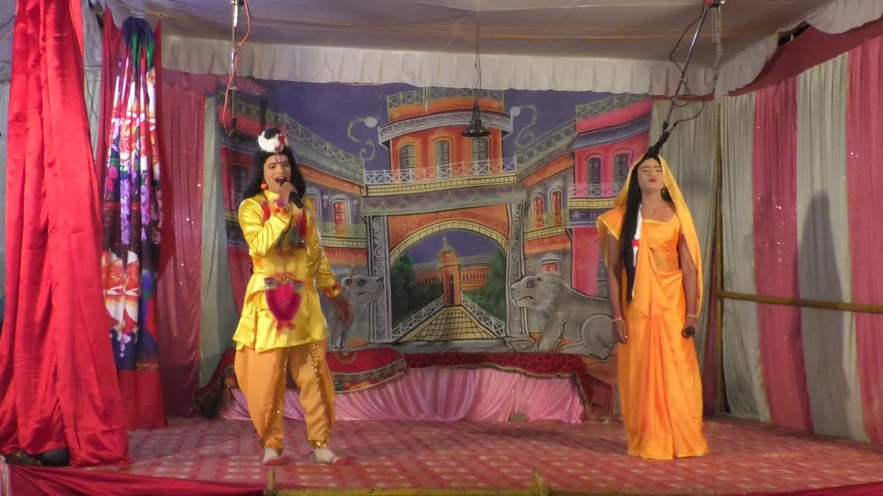 Laxman Seeta samvad #kadipur #Ramlila scene of 2018 सीताहरण लक्ष्मण सीता संवाद