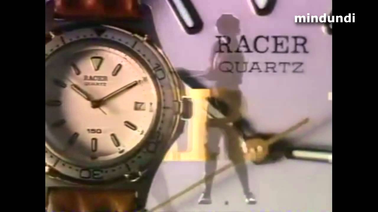 1990 Relojes RACER Japan Watches - Publicidad Espa&ntilde;a Spain Anuncio Comercial