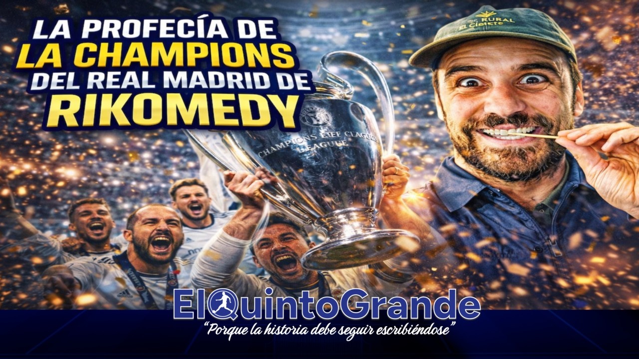 🔥🏆 LA PROFECÍA DE LA CHAMPIONS DEL REAL MADRID DE RIKOMEDY 🤯⚽ ¿SE CUMPLE EN 2026? 👀✨