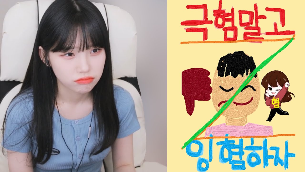 시청자들에게 잉혐포스터 그려보라고 했습니다...