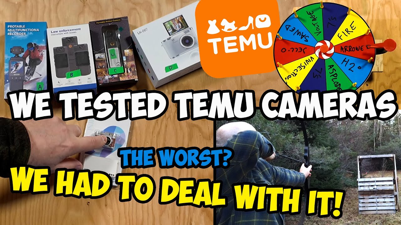 Testing Temu Cameras and Starting a new Video Series Idea