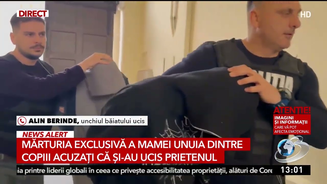 Noi detalii terifiante despre crima din Timiş. Unchiul lui Mario a spus cum i s-a recunoscut fapta