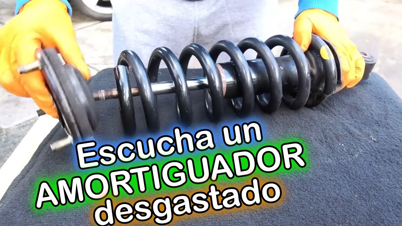Asi SUENAN los AMORTIGUADORES de la SUSPENSION cuando ya NO SIRVEN!!!