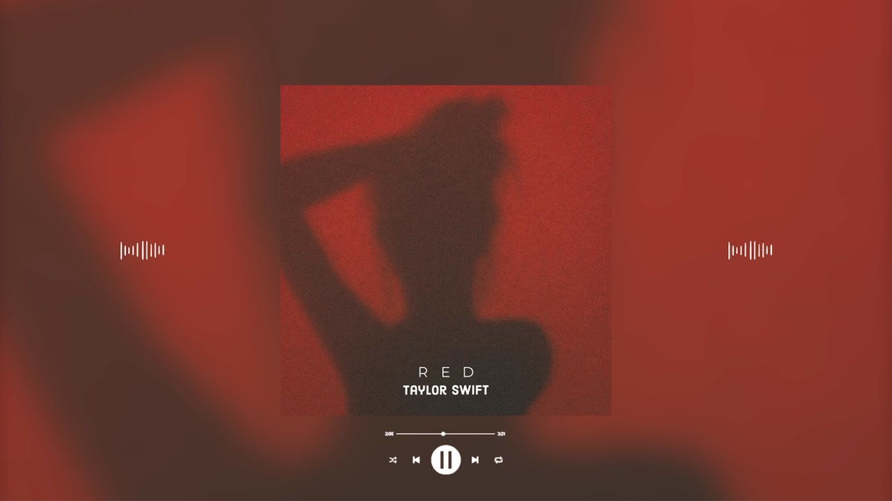 taylor swift - red (taylor's version) (slowed & reverb)