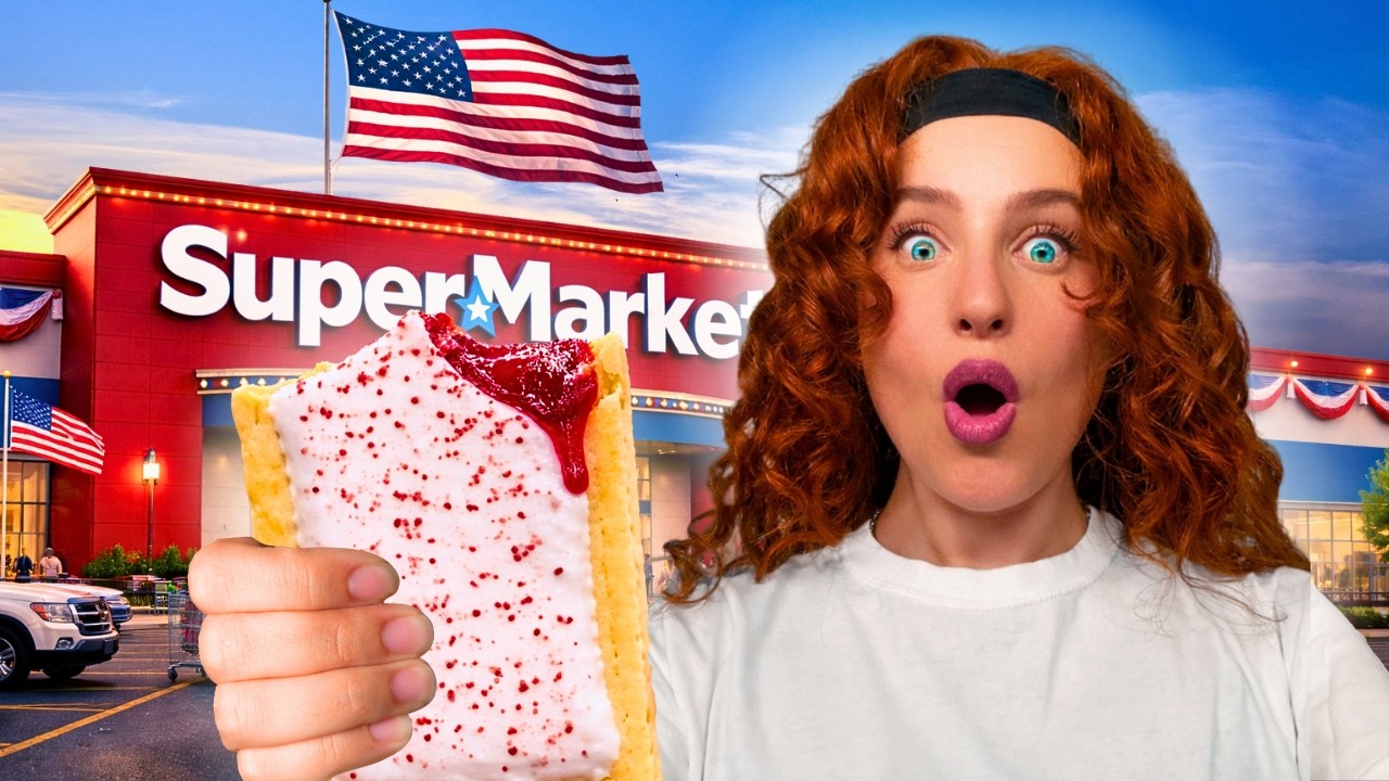 24 UUR ALLEEN MAAR ETEN BIJ DE AMERICAN STORE 🇺🇸