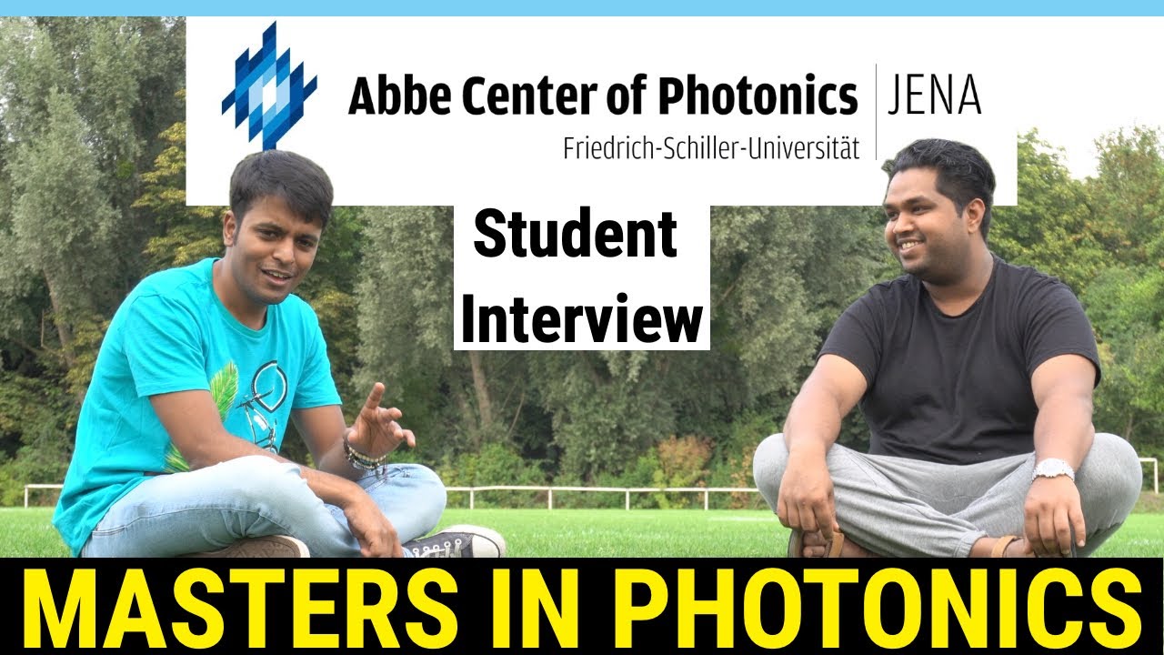 Masters in Photonics | Friedrich Schiller University Jena | Video in ENGLISH | All4Food