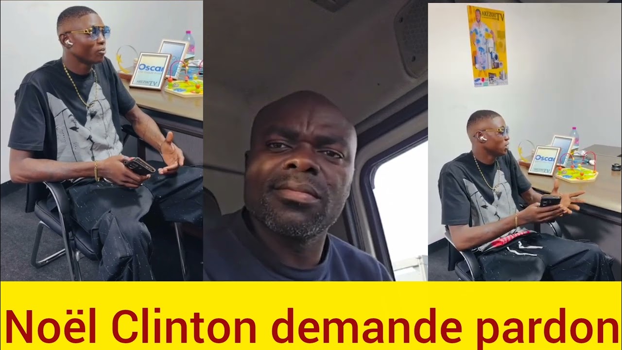 Noël Clinton le repenti demande pardon aux peuples camerounais et Akezouu 