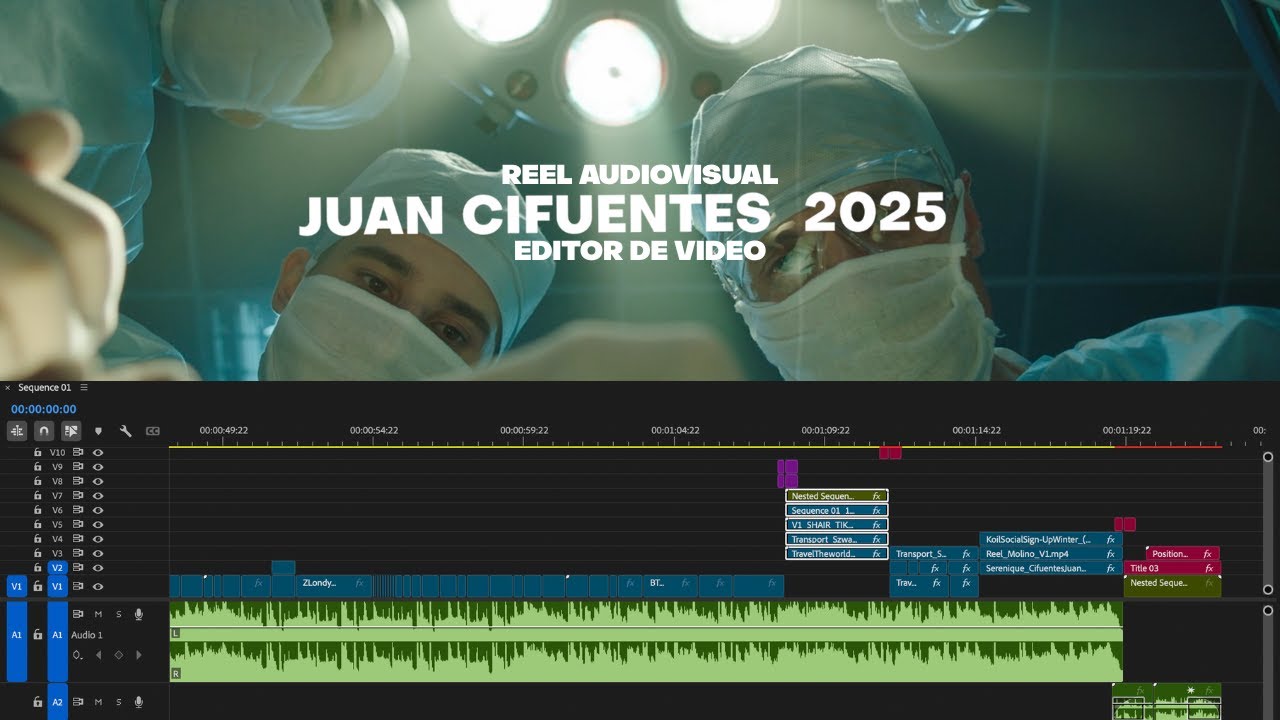 Reel Audiovisual Juan Cifuentes 2025