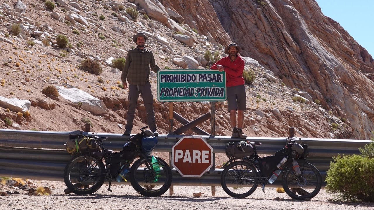 Cycling and looking for roads! Chile and Argentina