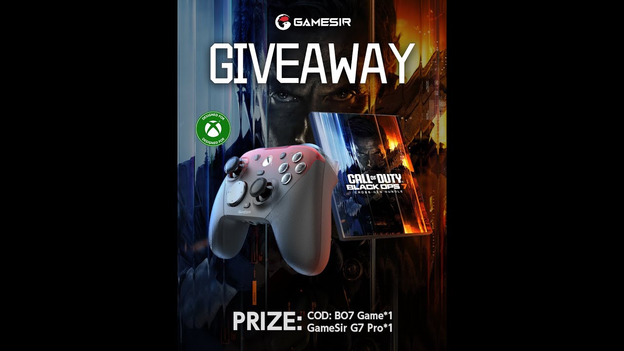 Parametres/Settings Gamesir G7 Pro Call of Duty