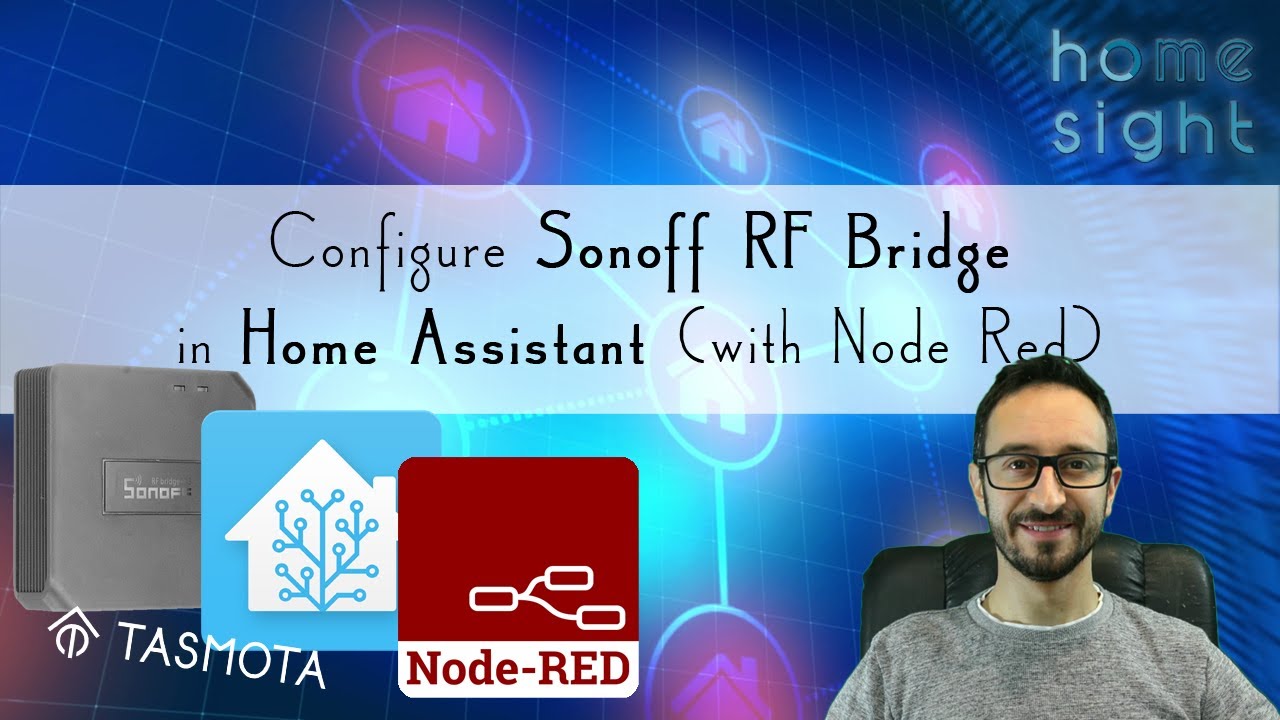 Как настроить Sonoff RF Bridge с Home Assistant с помощью Tasmota, Node Red и MQTT