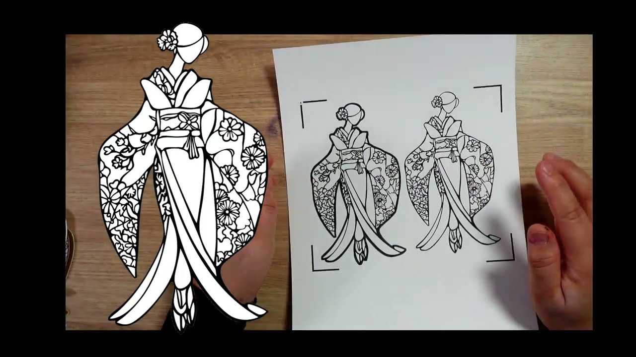 Learn how to make cards in any shape. #cricut
