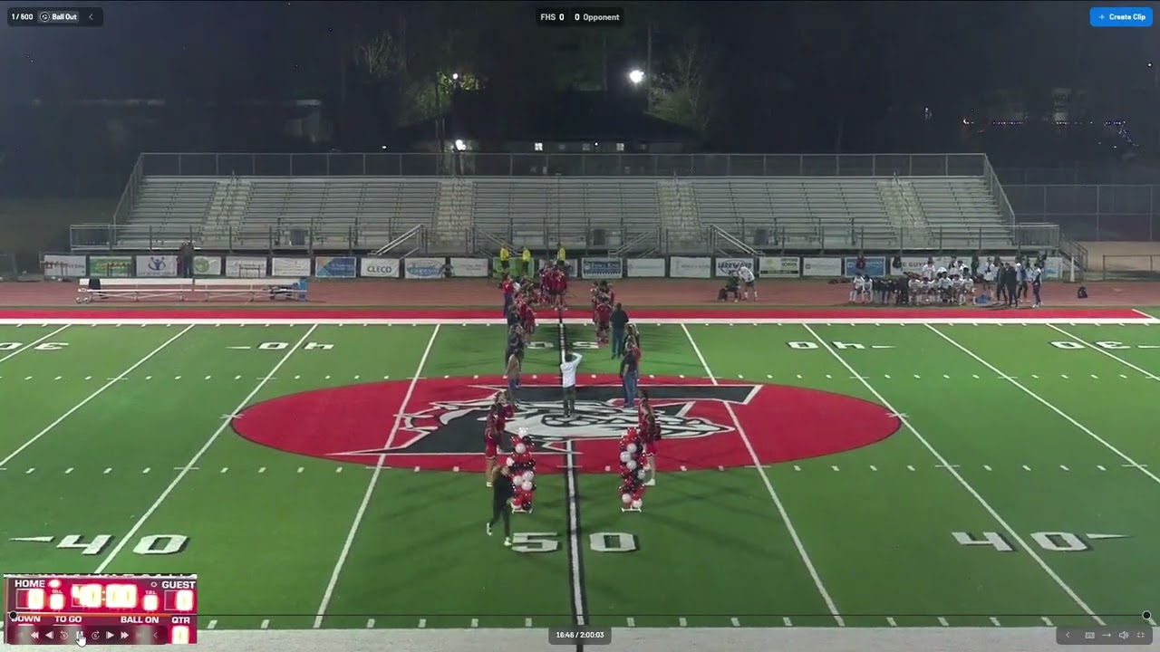 FHS Bulldogs Soccer vs Ponchatoula 1-23-2026