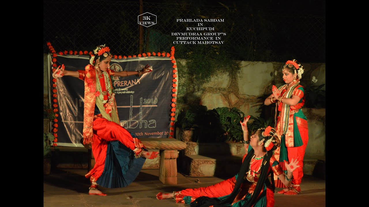 Prahlada Sabdam l Kuchipudi l Smt Sumathy Kaushal l Devmudraa group @Cuttack #kuchipudidance