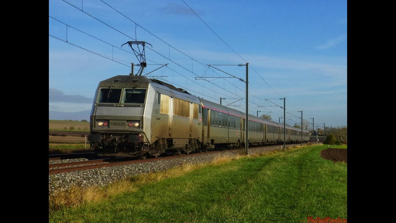 Trains sur la ligne du Bourbonnais dans le Puy-de-Dôme
