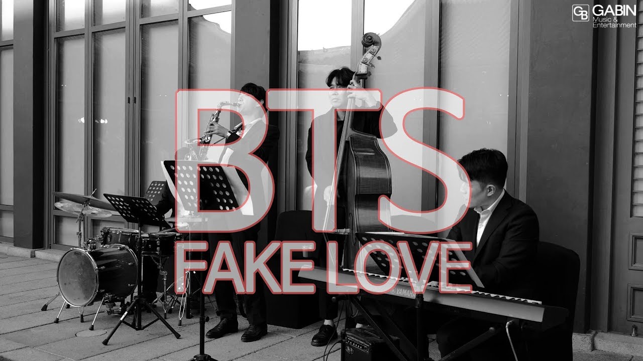 [BTS_"FAKE LOVE"] KOREA JAZZ BAND VER.  In Shilla Traditional House