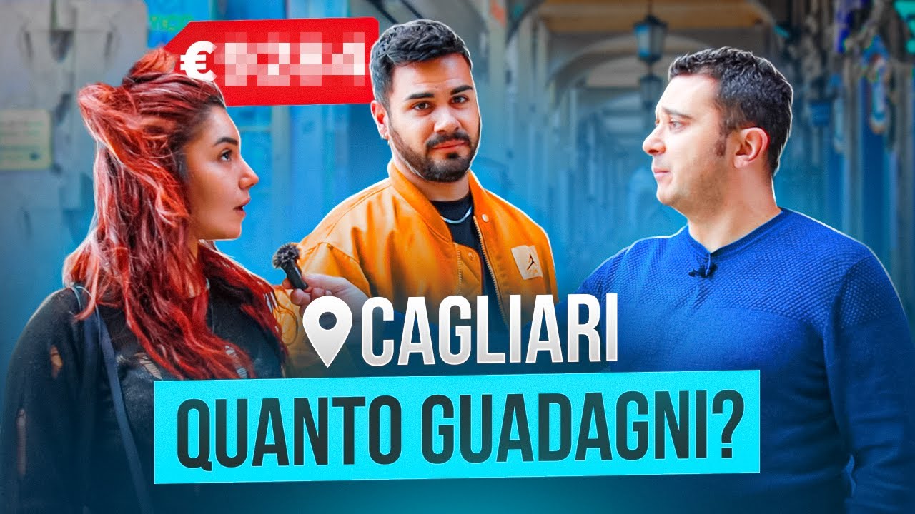 Quanto GUADAGNANO gli ITALIANI ? (Cagliari)