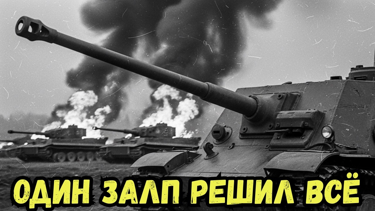 Как ИСУ-152 С 5 Снарядами Остановила Армаду Тигров — Немцы Даже Не Успели Навестись