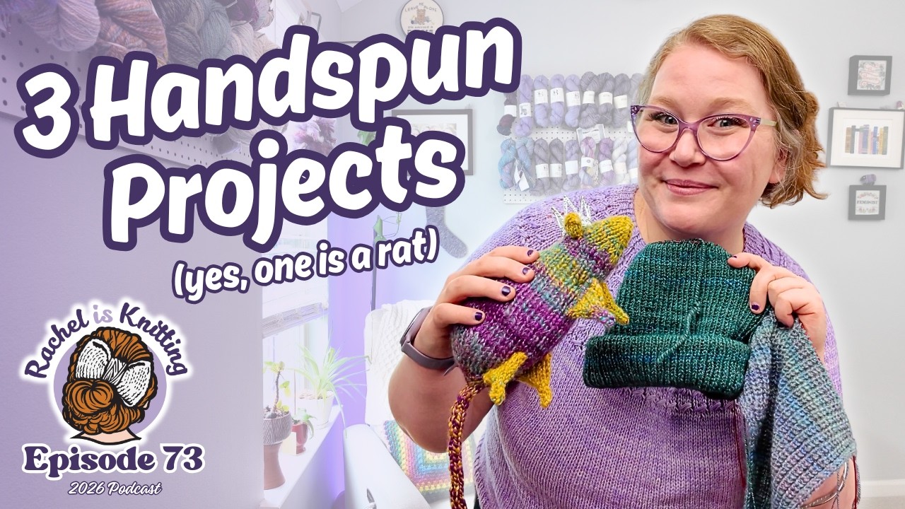 The joy of using handspun & a HUGE thank you!!! - Episode 73
