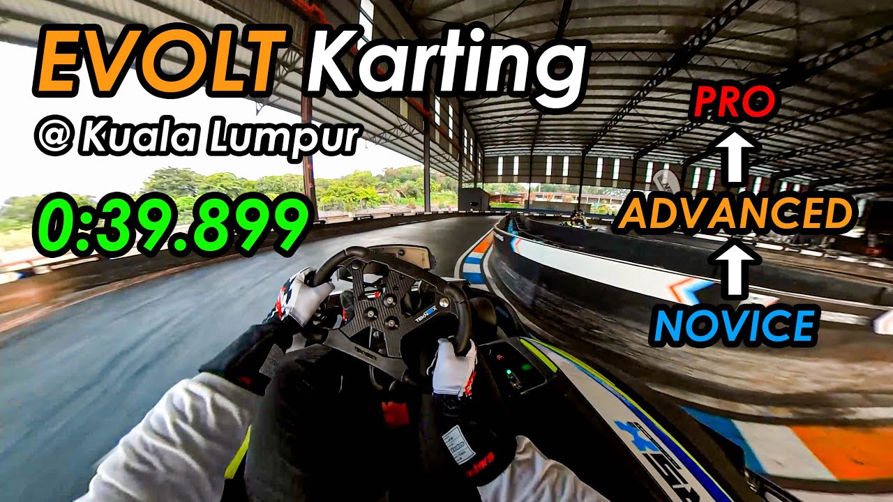 Climbing Through All Ranks in One Go | Evolt Karting Kuala Lumpur | 0:39.899