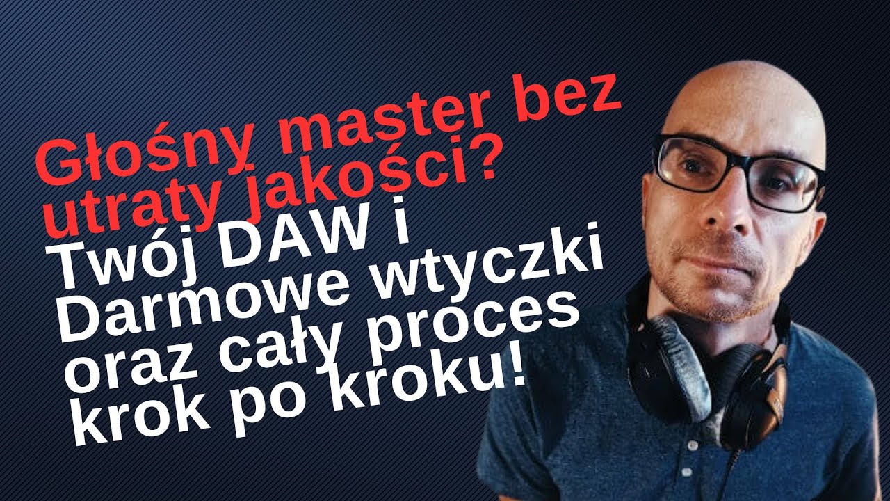 Głośny master bez utraty jakości? 🔥 Twój DAW i darmowe wtyczki oraz cały proces krok po kroku!