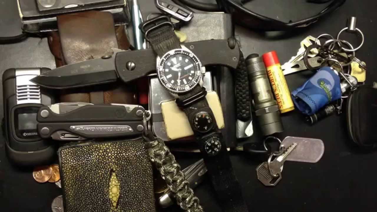 EDC Pocket Dump Tagged DSeed & Fatman