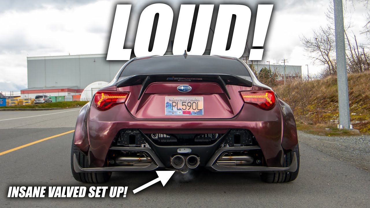 CRAZY Center Exit Exhaust for the Karma BRZ!