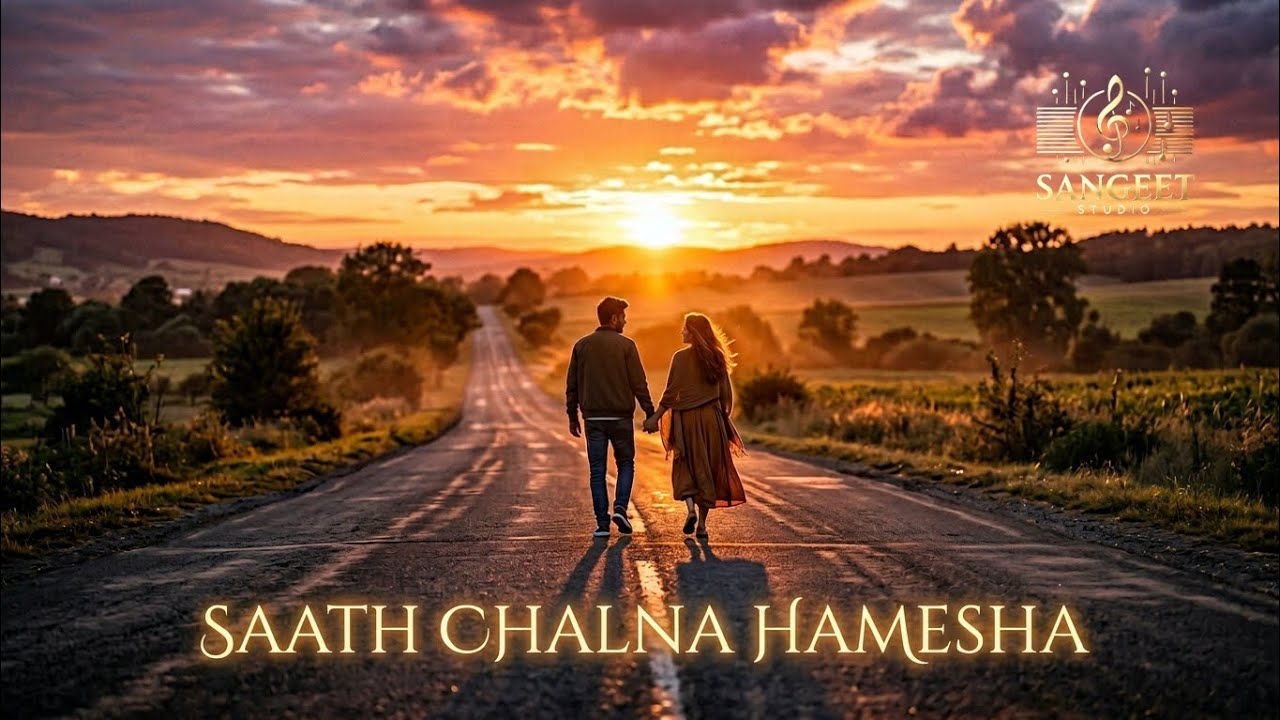 Saath Chalna Hamesha | Hindi Romantic Love Song | Beautiful Couple Song