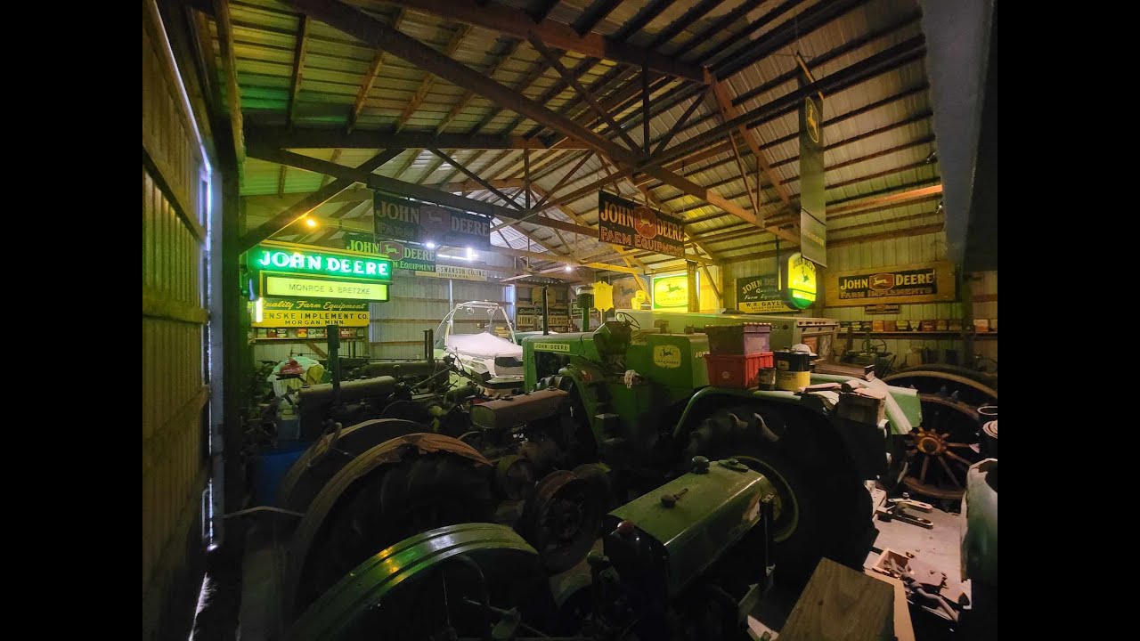 ОГРОМНЫЙ видеотур по коллекции John Deere, часть 2: модели D, B, A, G, GPWT, сады и высокие культ...