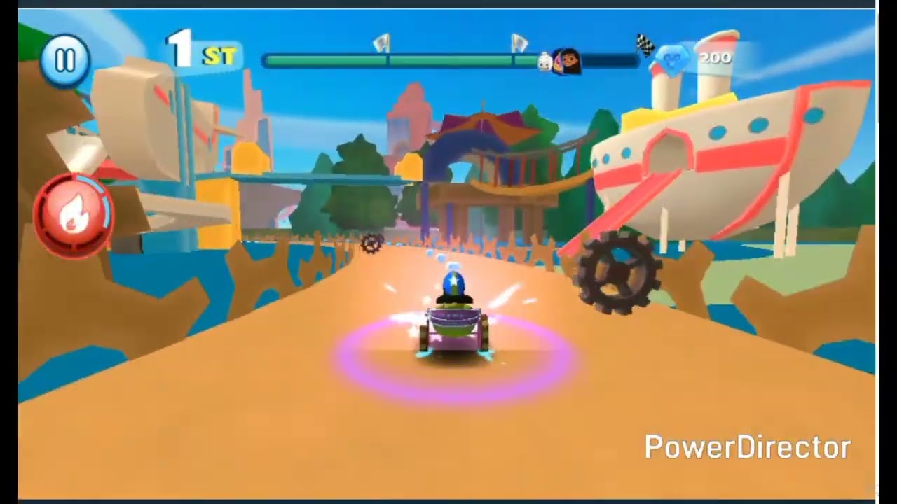 Disney All Star Racers Mira Gameplay 