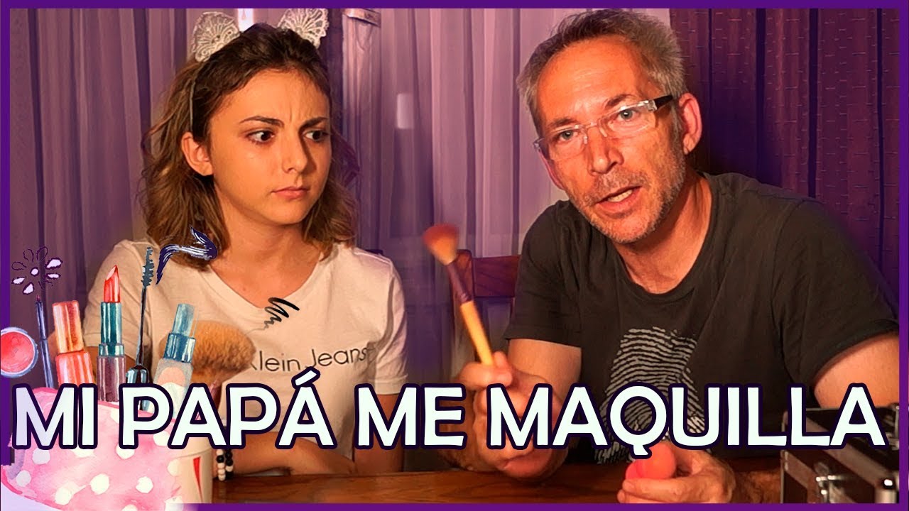 MI PAPÁ ME MAQUILLA *final inesperado* | Cande Copello